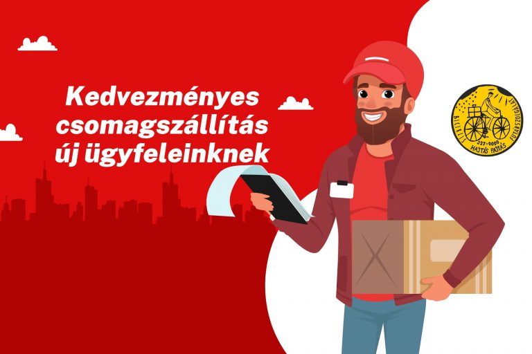 Kedvezményes csomagszállítás új ügyfeleinknek